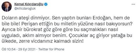 K­ı­l­ı­ç­d­a­r­o­ğ­l­u­ ­E­r­d­o­ğ­a­n­­a­ ­S­e­s­l­e­n­d­i­:­ ­D­o­l­a­r­ı­n­ ­A­t­e­ş­i­ ­D­i­n­m­i­y­o­r­